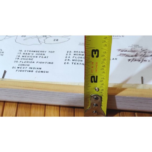 Frank Hulick Golden Hill Wildlife Seashell Paintings Graphics Prints 2001 Signed - Picture 10 of 10